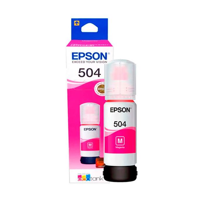 BOTELLA DE TINTA EPSON T504-MAGENTA