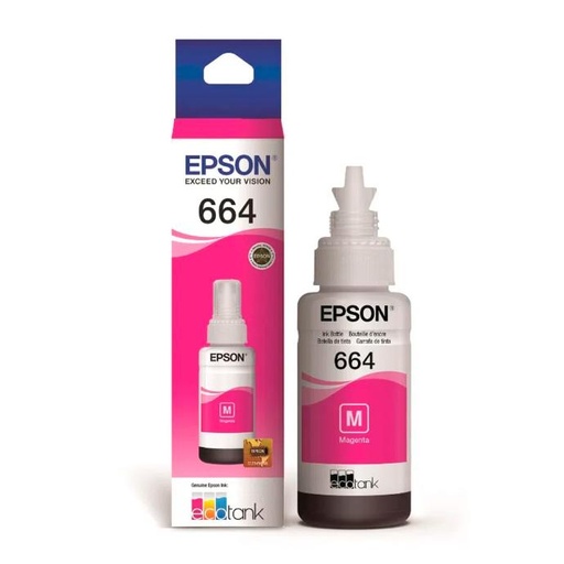 [P003] BOTELLA DE TINTA EPSON T664-MAGENTA