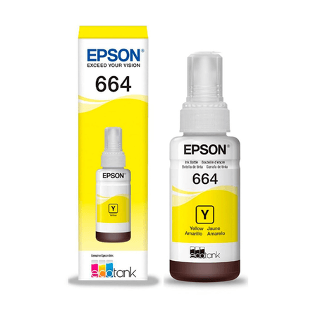 [P004] BOTELLA DE TINTA EPSON T664-AMARILLO